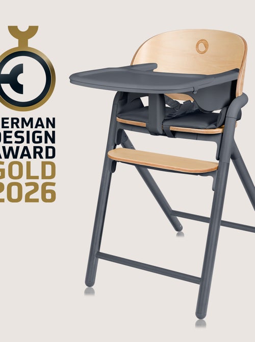 Seggiolone in legno LIONELO Celia 3 in 1 - Fino a 90 kg - Regolazione con una mano - Adattabile - Kiabi