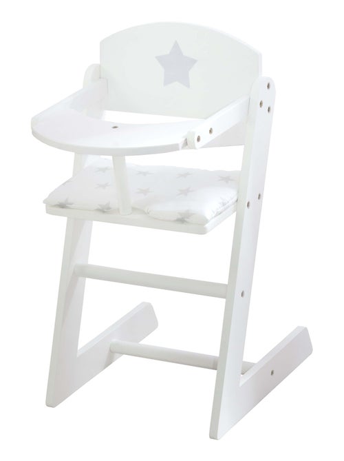 Seggiolone per bambole in legno massello + cuscino "Stella" – ROBA - Kiabi