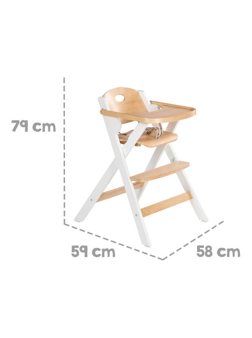 Seggiolone pieghevole con vassoio pasto amovibile – "Roba Fold Up Smart" - Kiabi