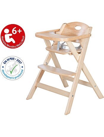 Seggiolone pieghevole con vassoio pasto amovibile – "Roba Fold Up Smart
