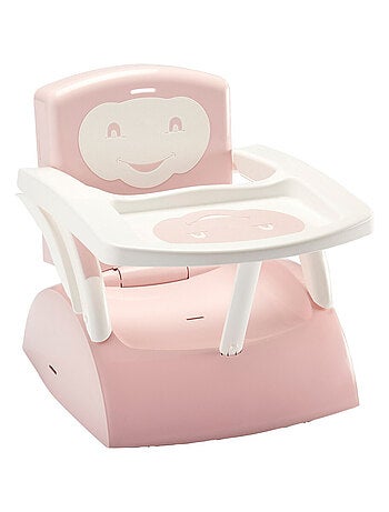Seggiolone rialzatore per sedia 2-in-1 regolabile Thermobaby con vassoio rimovibile
