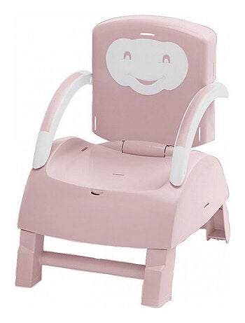 Seggiolone rialzatore per sedia 2-in-1 regolabile Thermobaby con vassoio rimovibile
