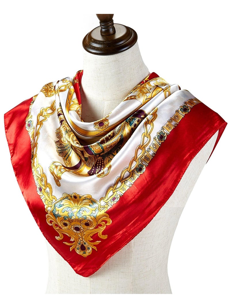 Sella in seta Carré Rosso - Kiabi