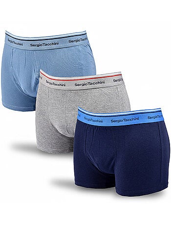 Sergio Tacchini Confezione di boxer da uomo Set da 3