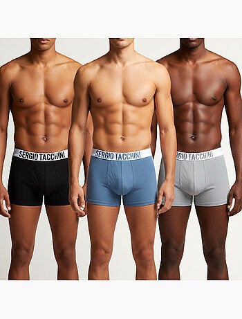 Sergio Tacchini Confezione di boxer da uomo Set da 3