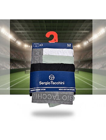 Sergio Tacchini Confezione di boxer da uomo Set da 3