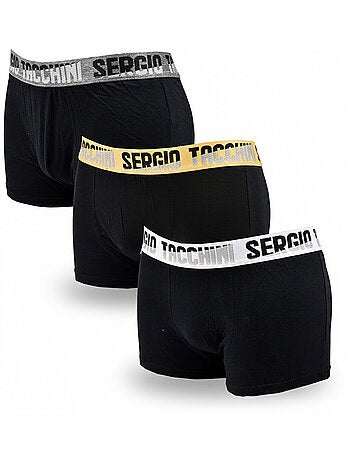 Sergio Tacchini Confezione di boxer da uomo Set da 3