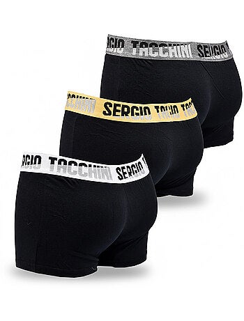 Sergio Tacchini Confezione di boxer da uomo Set da 3