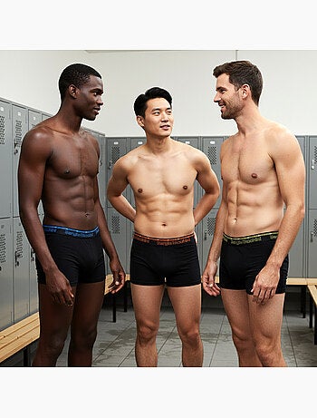 Sergio Tacchini Confezione di boxer da uomo Set da 3