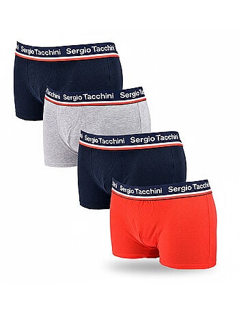 Sergio Tacchini Confezione di boxer da uomo Set da 4