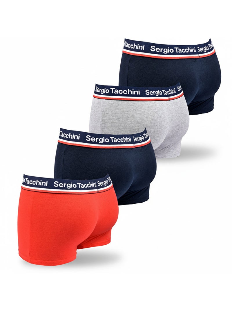 Sergio Tacchini Confezione di boxer da uomo Set da 4 Blu marino - Kiabi
