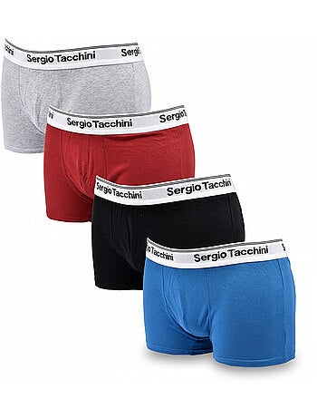 Sergio Tacchini Confezione di boxer da uomo Set da 4