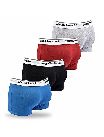 Sergio Tacchini Confezione di boxer da uomo Set da 4