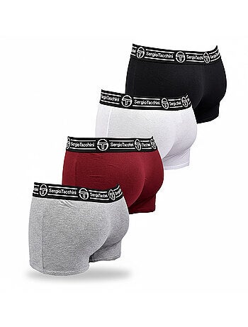 Sergio Tacchini Confezione di boxer da uomo Set da 4