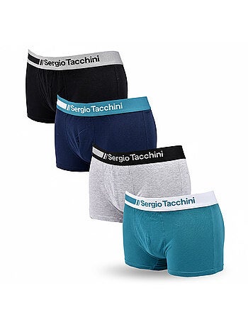 Sergio Tacchini Confezione di boxer da uomo Set da 4
