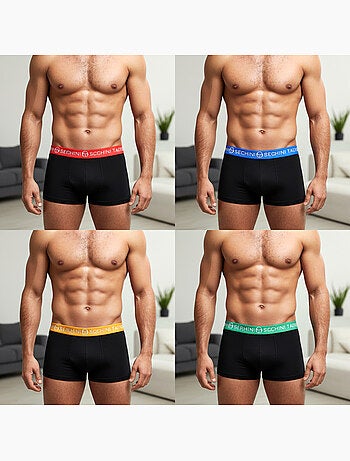 Sergio Tacchini Confezione di boxer da uomo Set da 4