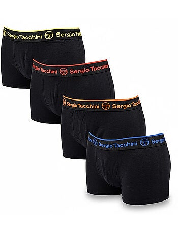 Sergio Tacchini Confezione di boxer da uomo Set da 4