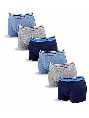 Sergio Tacchini Confezione di boxer da uomo Set da 6