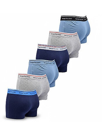 Sergio Tacchini Confezione di boxer da uomo Set da 6