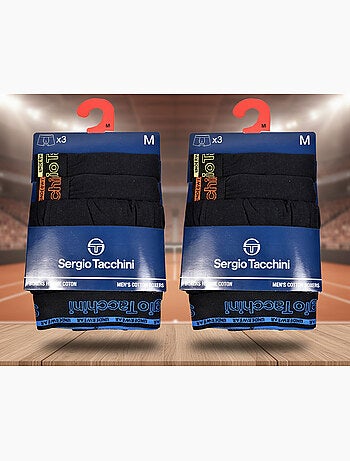 Sergio Tacchini Confezione di boxer da uomo Set da 6