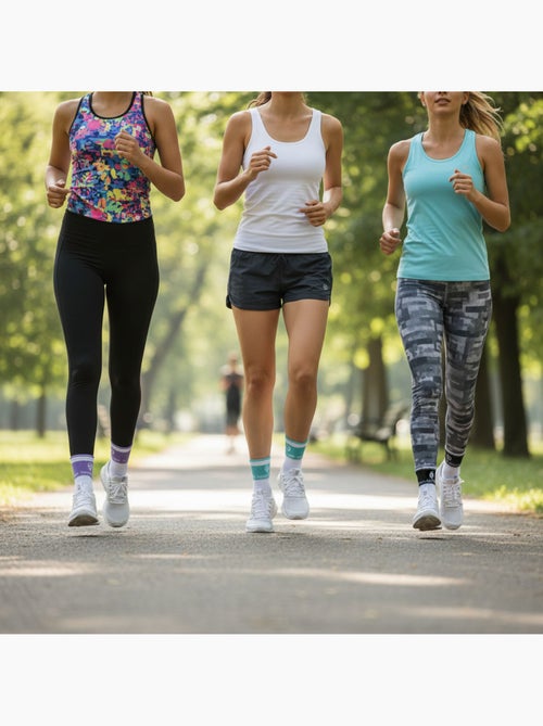 Sergio Tacchini Confezione di calzini corti da donna Quarter Confezione da 6 - Kiabi