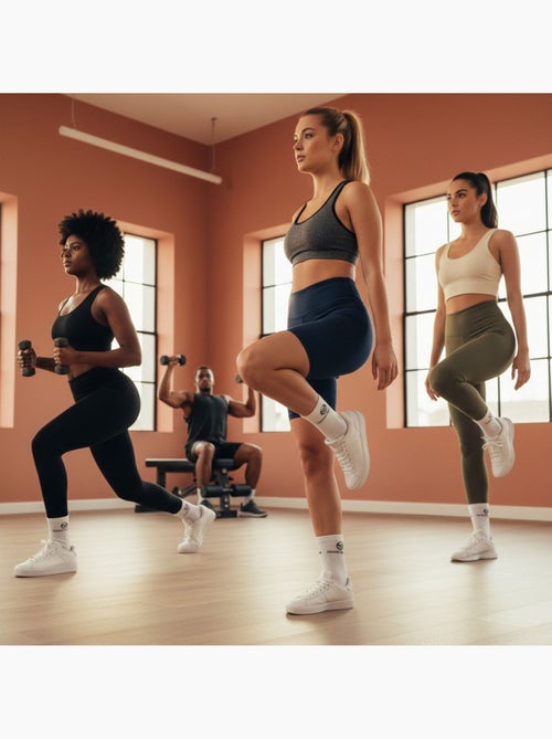 Sergio Tacchini Confezione di calzini corti da donna Quarter Confezione da 6 - Kiabi