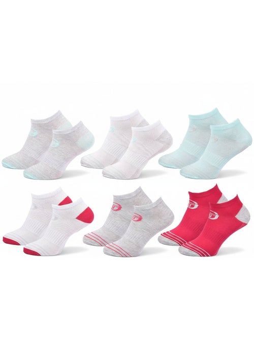 Sergio Tacchini Confezione di calzini corti da donna Quarter Confezione da 6 - Kiabi
