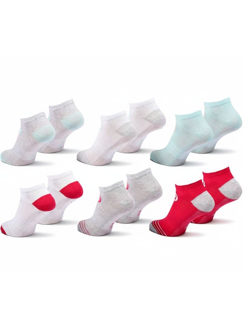 Sergio Tacchini Confezione di calzini corti da donna Quarter Confezione da 6 - Kiabi