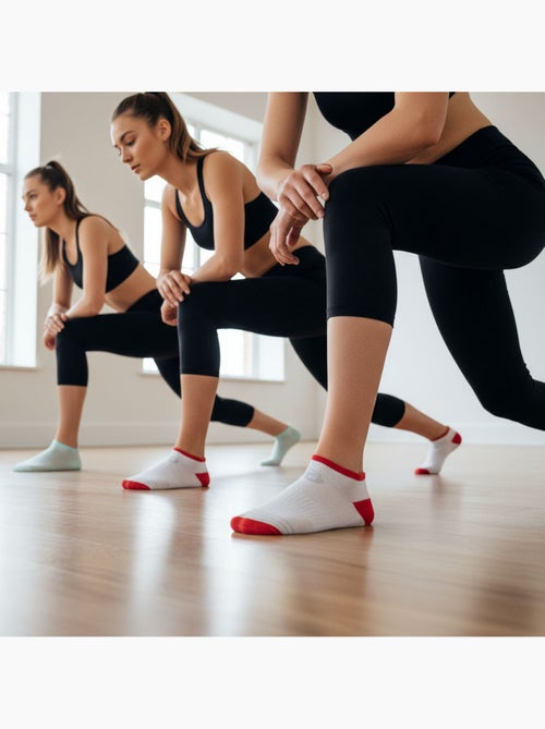 Sergio Tacchini Confezione di calzini corti da donna Quarter Confezione da 6 - Kiabi