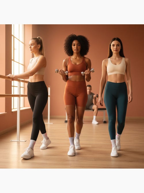 Sergio Tacchini Confezione di calzini corti da donna Quarter Confezione da 6 - Kiabi