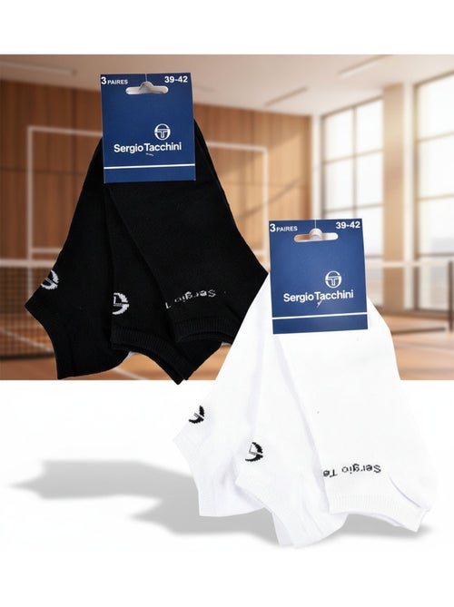 Sergio Tacchini Confezione di calzini corti da donna Quarter Confezione da 6 - Kiabi