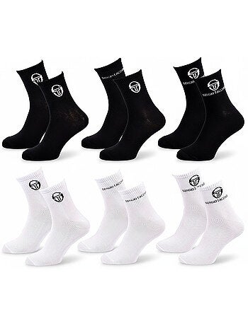 Sergio Tacchini Confezione di calzini corti da donna Quarter Confezione da 6