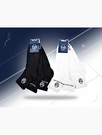Sergio Tacchini Confezione di calzini corti da donna Quarter Confezione da 6