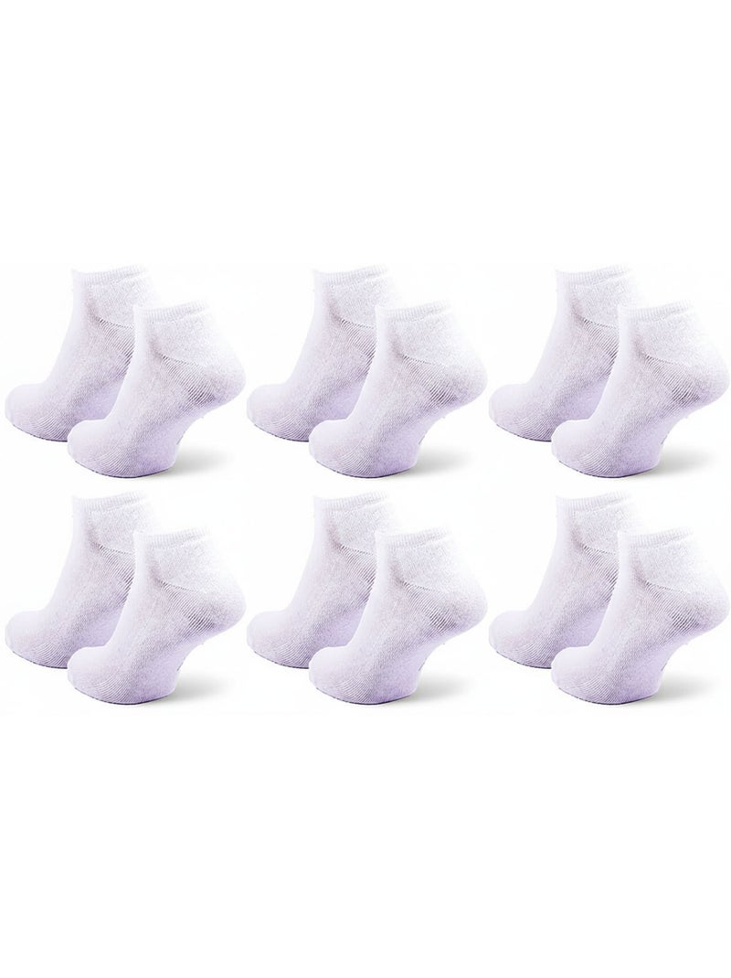 Sergio Tacchini Confezione di calzini corti da donna Sneaker Confezione da 6 Bianco - Kiabi
