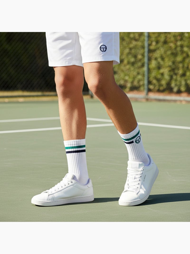 Sergio Tacchini Confezione di calzini da tennis per bambini Crew Set da 6 paia Blu marino - Kiabi