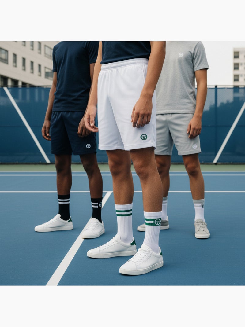 Sergio Tacchini Confezione di calzini da tennis per bambini Crew Set da 9 paia Nero - Kiabi