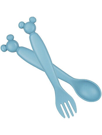 Servizio di posate per bambini Disney Mickey, 2 pezzi, in PP Thermobaby, senza BPA