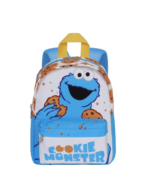 Sesame Street Pasticcino Cookie Monster Cookie Zainetto Prescolare Joy, Bianco - Kiabi