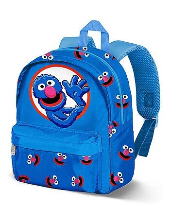 Sesame street super grover 2.0 hello zainetto prescolare joy, blu