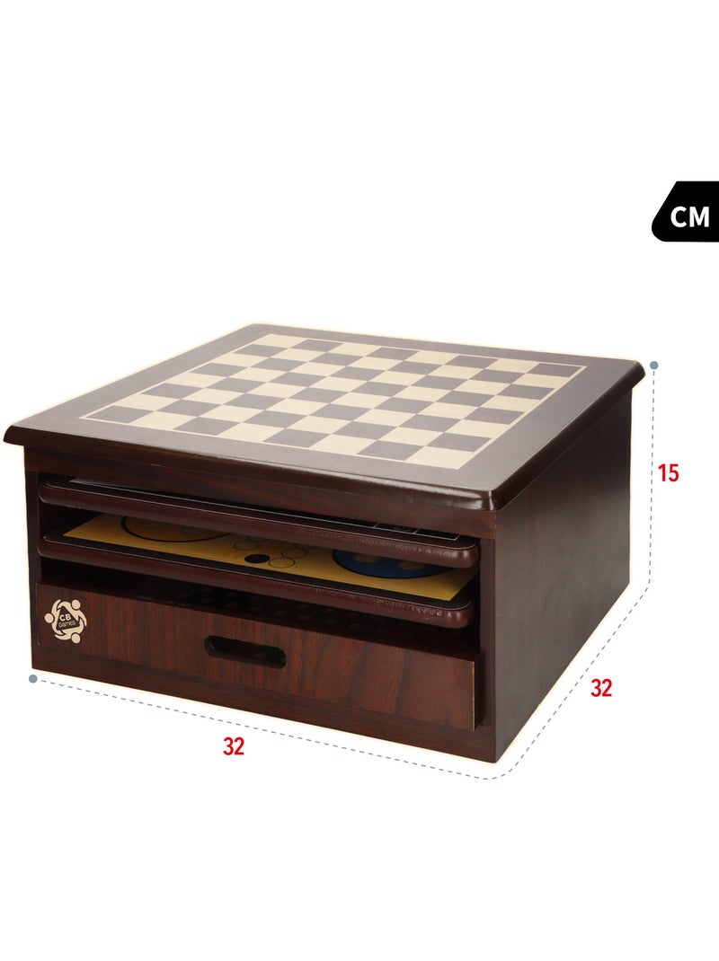 Set 10 giochi da tavolo con scatola organizzatrice in legno cb games N/D - Kiabi
