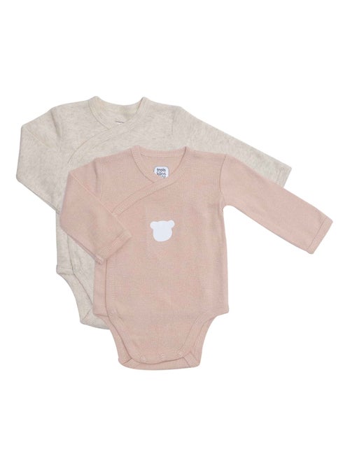 Set 2 body apertura frontale per bambino - Kiabi