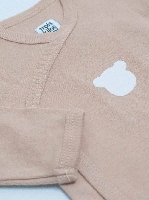 Set 2 body apertura frontale per bambino - Kiabi