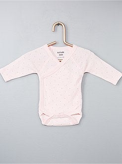 Set 2 body cotone bio - Kiabi