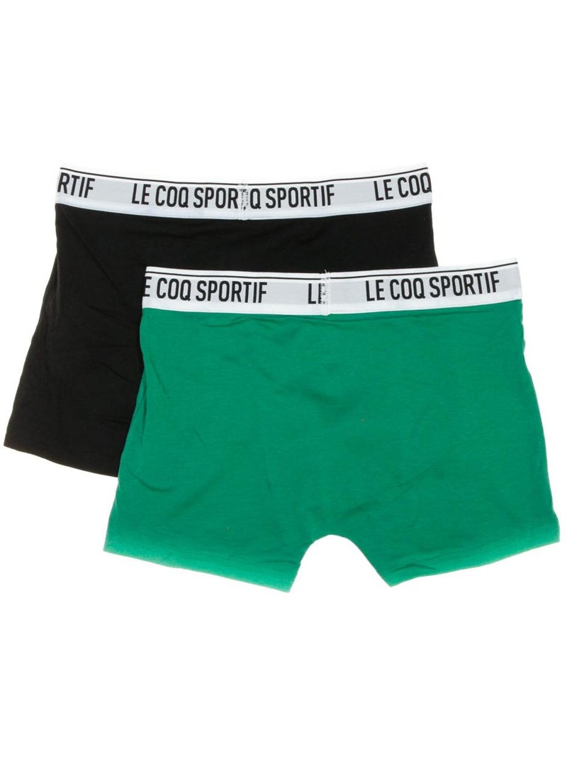 Set 2 Boxer Uomo Sportivi Le Coq Sportif Verde - Kiabi