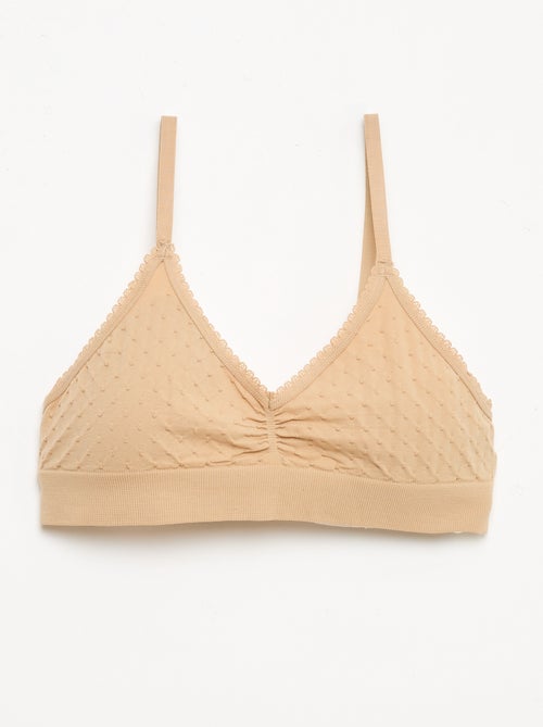 Set 2 brassière in maglia trapuntata - Kiabi