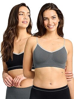 Set 2 brassiere Zen Attitude di 'Billet Doux' - Kiabi