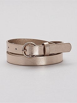 Set 2 cinture sottili - Kiabi