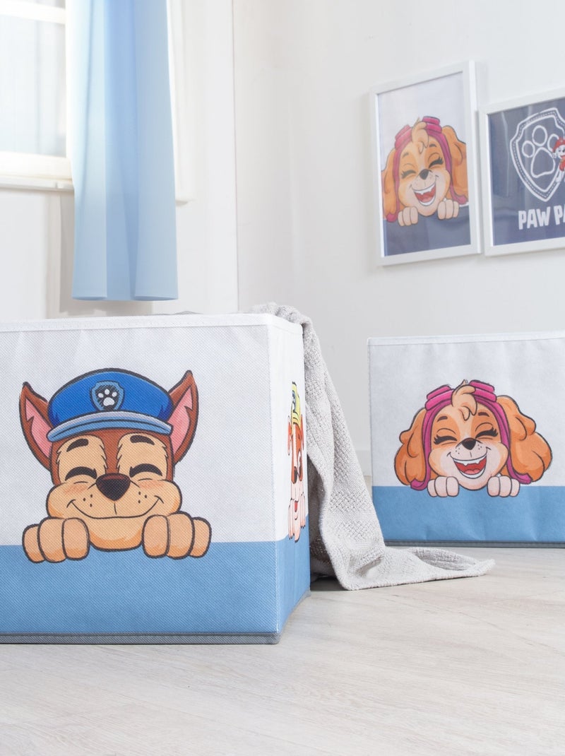 Set 2 contenitori in tessuto per cameretta – "Roba Paw Patrol" Blu Multicolore Bianco - Kiabi