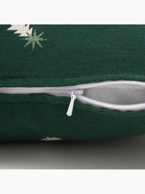 Set 2 copricuscini natale abeti, filo dorato, cotone - gamusi. - Kiabi Set 2 copricuscini natale abeti, filo dorato, cotone - gamusi. - Kiabi