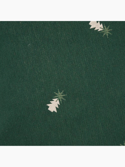 Set 2 copricuscini natale abeti, filo dorato, cotone - gamusi. - Kiabi Set 2 copricuscini natale abeti, filo dorato, cotone - gamusi. - Kiabi